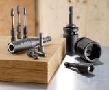 Bosch's pricey new Impact Control bits with  micro diamond coating for improved grip and longer life are available now in  Europe. The release date for the North American market is unknown.