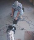 One trick for testing ductwork is to use a theatrical fog generator with a Duct Blaster to introduce a visible vapor into the duct system …