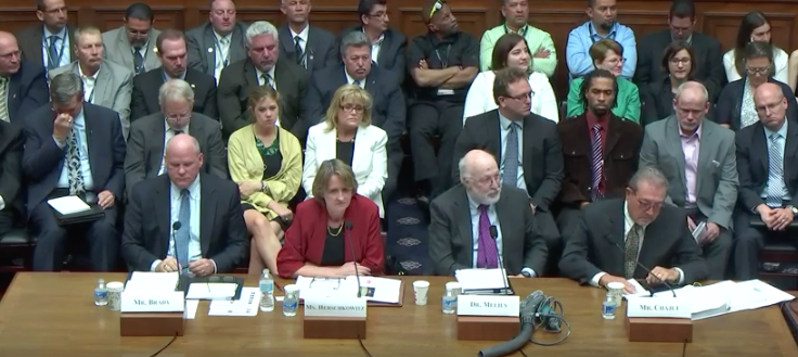 (From left to right Ed Brady, Jen Herschkowitz, James Melius, and Henry Chajet)