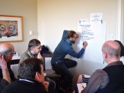A small group of like-minded building professionals from NESEA dive into the nitty-gritty of a single business, not just looking at how to improve the financial bottom line, but also how to make the employees happy and how to make the business attractive to prospective  employees.
