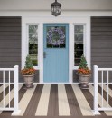 Deckorators porch flooring in Chicory and Macademia.