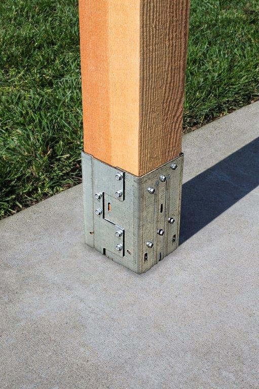 Simpson Strong-Tie's MPBZ post base.