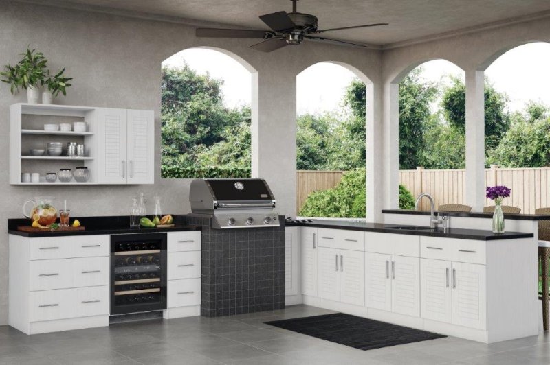 WeatherStrong with Key West style doors.