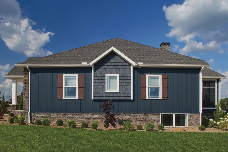 Alside Ascend board-and-batten composite siding