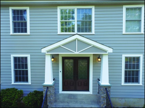 Azek made a similar type of siding. Both companies offered 7-inch-exposure clapboards, for which there is high demand. This was a superior siding material most notably because boards could be butted to trim and no caulk was necessary when they were properly flashed. The look was perfection. Unfortunately, both products have been discontinued.