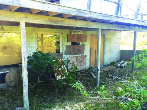 Exposed to the elements, the homes fall into disrepair quickly.