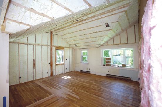 Insulation and drywall followed closely after the plumbing and electrical work, and I came in with my crew afterward to finish off the project.