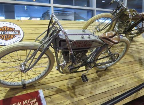 Harley Davidson fans—look away because you won’t be able to un-see this. Yes, this 1915 Harley Davidson Factory Racer is a moped.
