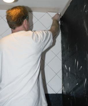 Tiling was the final step.