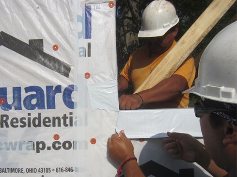 With most windows installations, there are competing instructions. First, there may be instructions from the manufacturer of the peel-and-stick flashing tape. There are likely to be instructions from the housewrap manufacturer. There may be a detail from an architect. And, of course, the window manufacturer has its method. So, whose method takes precedence?&nbsp;