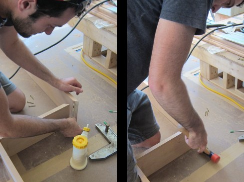 Domino tenons inserted.