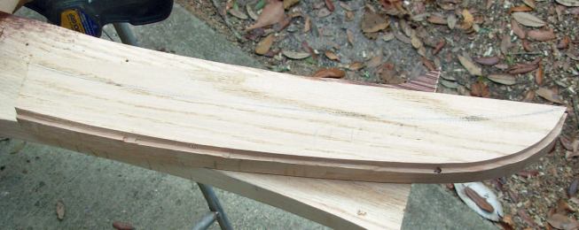 Pattern-Rout the Edge: This leaves a smooth edge for the bearing on my pattern bit to follow.