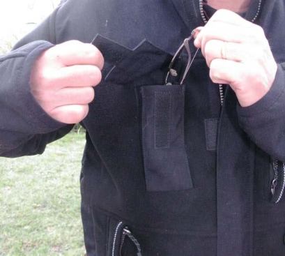 Right chest pocket