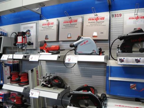 I can think of only one Mafell supplier in the U.S. and that company caters to timber framers—who buy beam saws, chainsaw mortisers, and the like. But Mafell also makes carpentry and cabinet making tools.