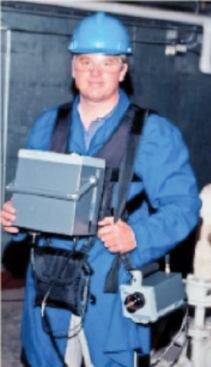 The first commercially available IR cameras weighed anywhere from 10 to 30 pounds and had to be cooled with liquid nitrogen or compressed argon gas.