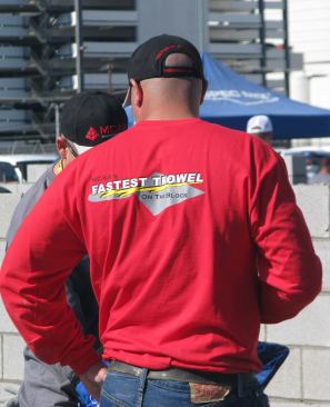 MCAA is the Masonry Contractors Association of America. The Fastest Trowel block laying contest was held at WOC.