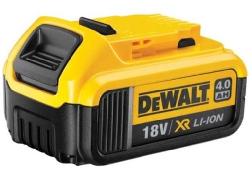 20V MAX batteries are actually 18 volts. Here’s what that same 4.0 Ah pack looks like in Europe, where different labeling rules apply.