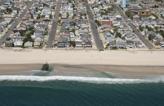 A view of Lavalette, N.J., before