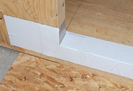 Together the two to form a membrane pan.