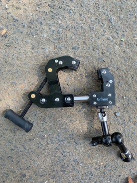 The mounting jaw is well designed and versatile as all get-out. The author has taped other cameras to things to get a proper mount. Not so with the various knuckles and clasps on the Brinno. Well done.