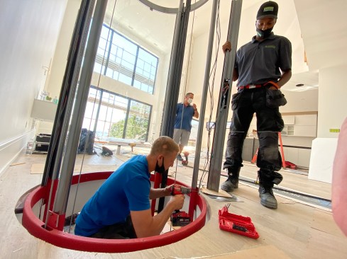 As the GC, the author needed to provide the correctly dimensioned hole through the floor ... 