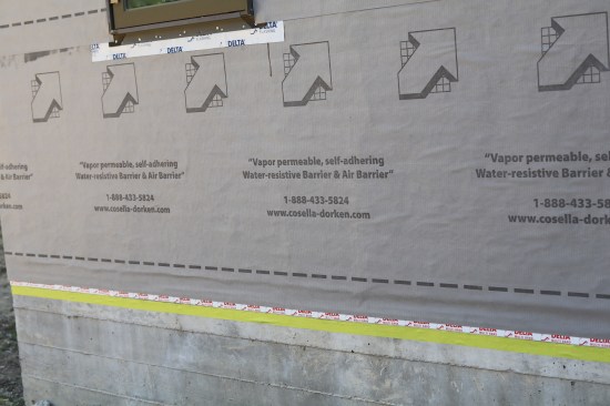 But the most effective place to air-seal is along the outside, blockingthe air before it enters the wall cavity, where it can find many pathways to the inside. For this, the author has used Cosella- Dorken’s Multi-Band ...