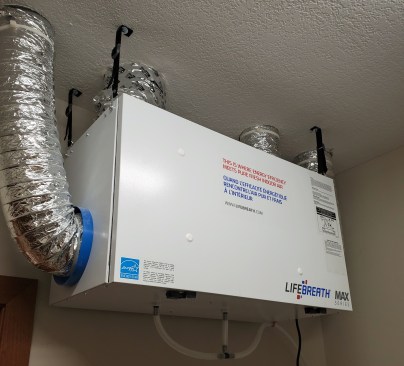 All equipment capable of moving air into, out of, or around a home needs to be turned off before testing begins.