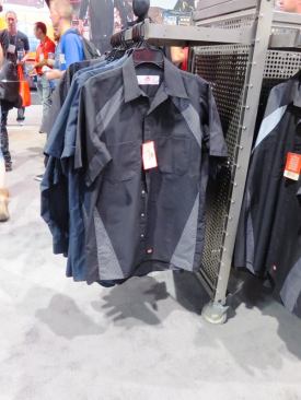 The light gray diagonal pieces look like diamond plate. I must have this shirt!