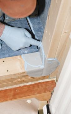 Again, I used plenty of sealant and tooled the squeeze-out.
