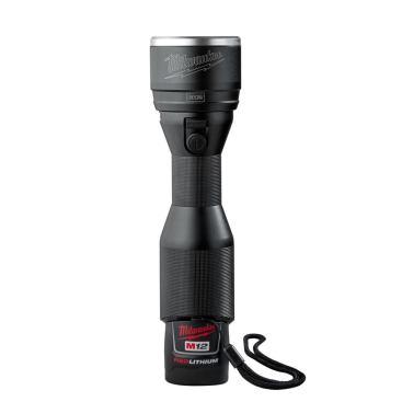 I didn’t get any good photos of this new product at the event, so I am using this photo from the manufacturer. But I did get to see the power of this new M12 Flashlight. It produces 800 lumens on high and a beam that can reach 375 yards; it produces 325 lumens on low. According to Milwaukee, the light can run up to 7 hours (depending on mode). The sliding head adjusts the beam from spot to wide flood. It has three output modes: high intensity, extended run-time, or strobe. It’s made of aluminum alloy and is sealed to withstand IP54 dust and water resistance testing. The flashlight (tool only) will be available in June 2016. The flashlight kit (incl. 1.5 Ahr battery and charger) will be available in July. Pricing information wasn’t available.