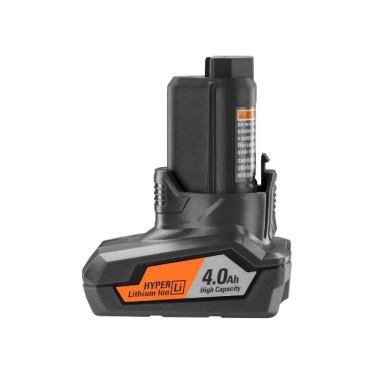 This is the high capacity 12V (10.8-volt nominal) pack. It contains six cells to the standard pack's three, which is why it is rated at 4.0 rather than 2.0 Ah.