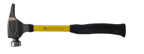 The Nupla 19028 features the well-known Nupla rubber grip fiberglass handle and is one of several dead-blow framing hammers on the market.