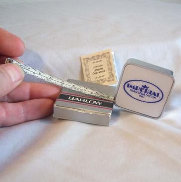 No one knew it at the time, but this is when things began to go wrong. Look it's partially metric.