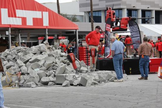 Wanna break some concrete? Well, Hilti says 
have at it.