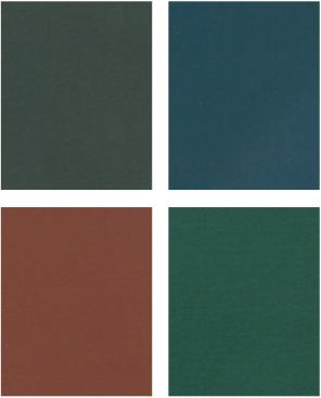 Kynar roof coatings using spectrally selective pigments from Ferro Corporation allow Classic Roofs to produce aluminum and steel shingles in several dark colors that meet Energy Star minimums with solar reflectances better than white asphalt shingles.