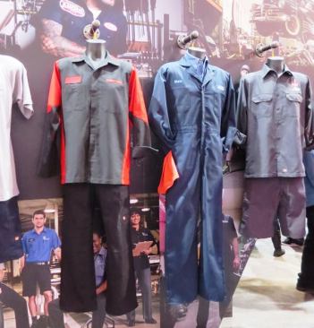 Red Kap makes a wide assortment or workwear and uniforms for the automotive and construction trades and just about any industrial or service industry you can think of. What I like about their stuff is that it does not look dorky.