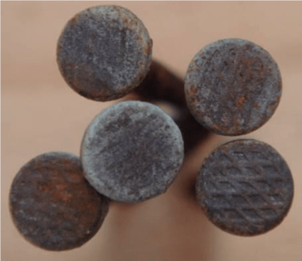 HDG nails that were embedded in ACQ-treated timbers at the inland study site at Judgeford didn't show significant corrosion on the nail heads.