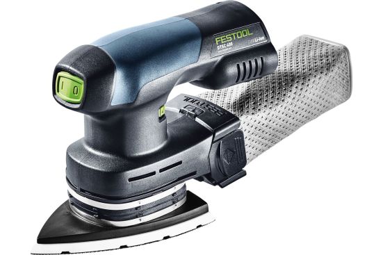 Festool DTSC 400 is available in three configurations: 	- DTSC 400-Basic ($260) includes: StickFix Soft Sander Backing Pad, protector, dust bag, a SYSTAINER SYS 2 T-LOC 	- DTSC 400-Plus ($465) includes:  StickFix Soft Sander Backing Pad, protector, dust bag, 2x BP 18 Li 3.1 ERGO battery pack, rapid charger TCL 6, a SYSTAINER SYS 2 T-LOC	- DTSC 400-Kit ($600) includes: StickFix Soft Sander Backing Pad, protector, dust bag, 2x BP 18 Li 3.1 ERGO battery pack, rapid charger TCL 6, ACA 18 V ERGO Power Adapter, SYSTAINER SYS-Combi 2 