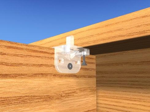 Invisi-Fast Polycarbonate Fastener