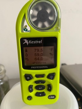 Kestrel offer two types of environmental data recorders that the author uses: The larger 5200 is useful for more detailed reports that can be shared with clients, consultants and other contractors.