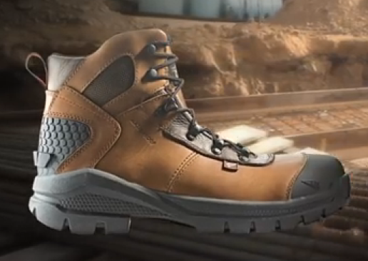 This is the brown 6" boot. Like the others in this series it's available in both aluminum toe and soft toe versions.