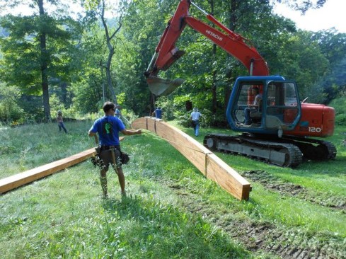 Truss-wrestling exercise