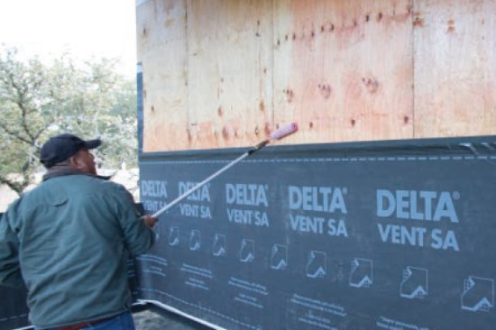 With a perm rating of 50 it works in all climate zones. Sheathing must be primed before applying the WRB.