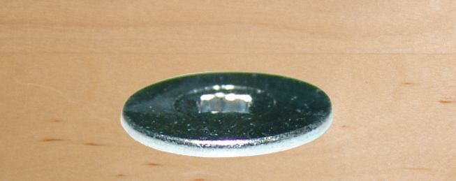 For a finished look, decorative fasteners such as Powerhead Screws (fastcap.com) have a thin head.