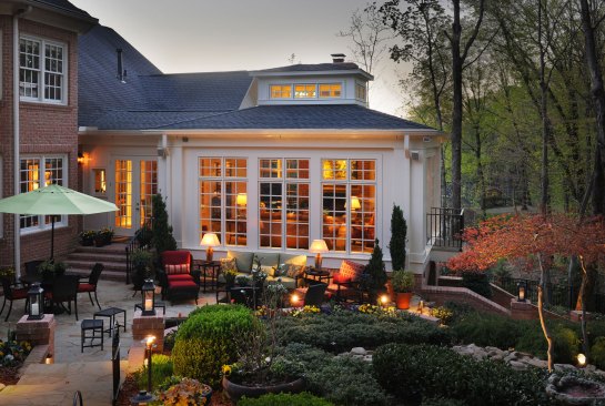 For this traditional Nashville home, Scott Wilson designed a sunroom that extends into the owners' beloved, carefully landscaped backyard.See the&nbsp;full article&nbsp;about this award-winning project.