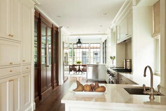 Illustrates light pulled into house and garden views.