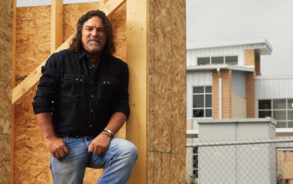 The building trades program Richard founded  at the local  high school is self-funded. “No one can argue with that.”