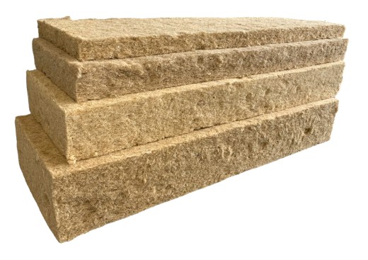 Among the growing list of hemp-based building materials, Nature Fibre's  insulation comes in 2- to 7 1/2-inch-thick batts.