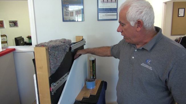 The author fabricated a model to represent a wall whose other side is a neighbor’s property, where nothing can be changed. 

