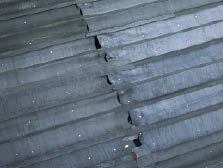 Dek Drain is made from a chemical- and sunlight-resistant rubber; the system drains into standard K-style gutters.